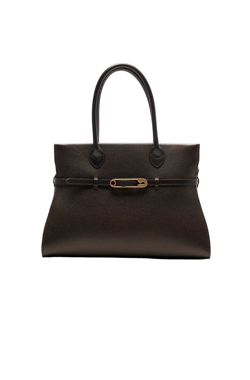 Tote bag in leather